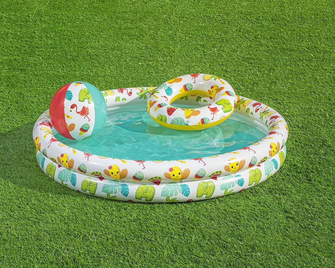 Complete kinder zwembad set – direct klaar voor plezier