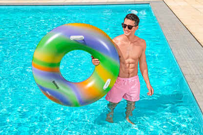 Bestway Opblaasbare Donut Regenboog