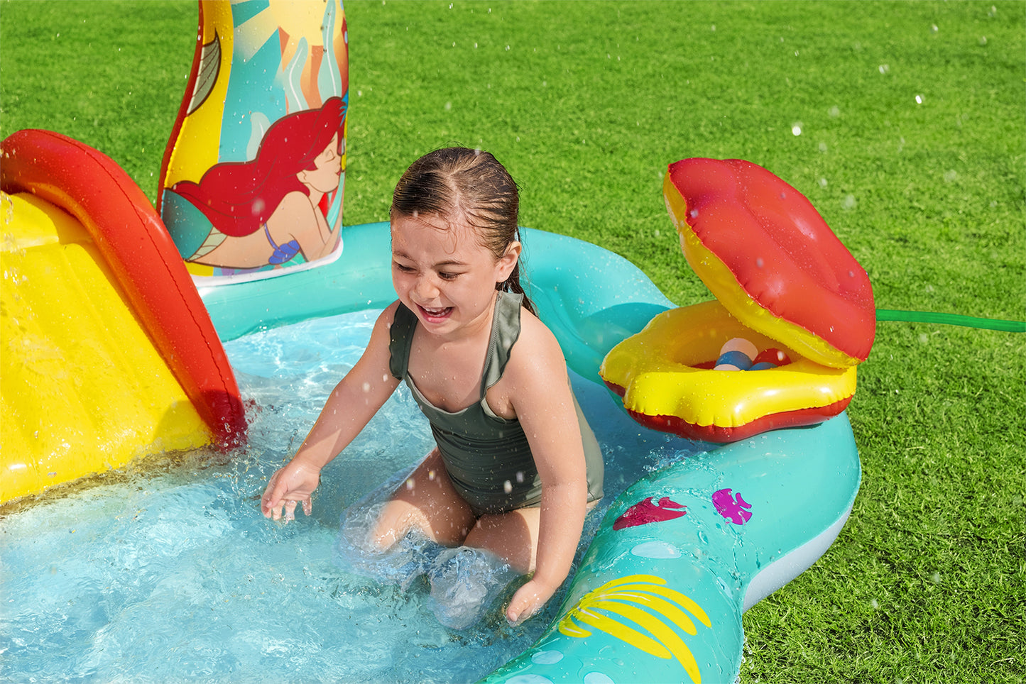 Bestway Opblaasbaar Zwembad Speelpark Disney Zeemeermin vanaf +2 jaar