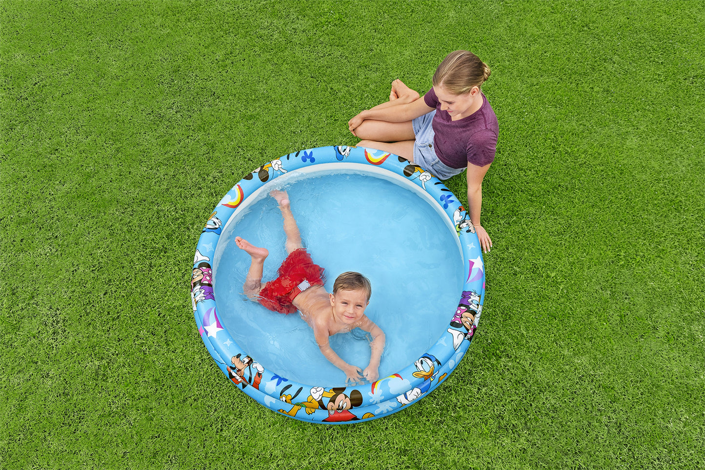 Bestway Opblaasbaar Zwembad Disney Mickey & Friends vanaf +2 Jaar