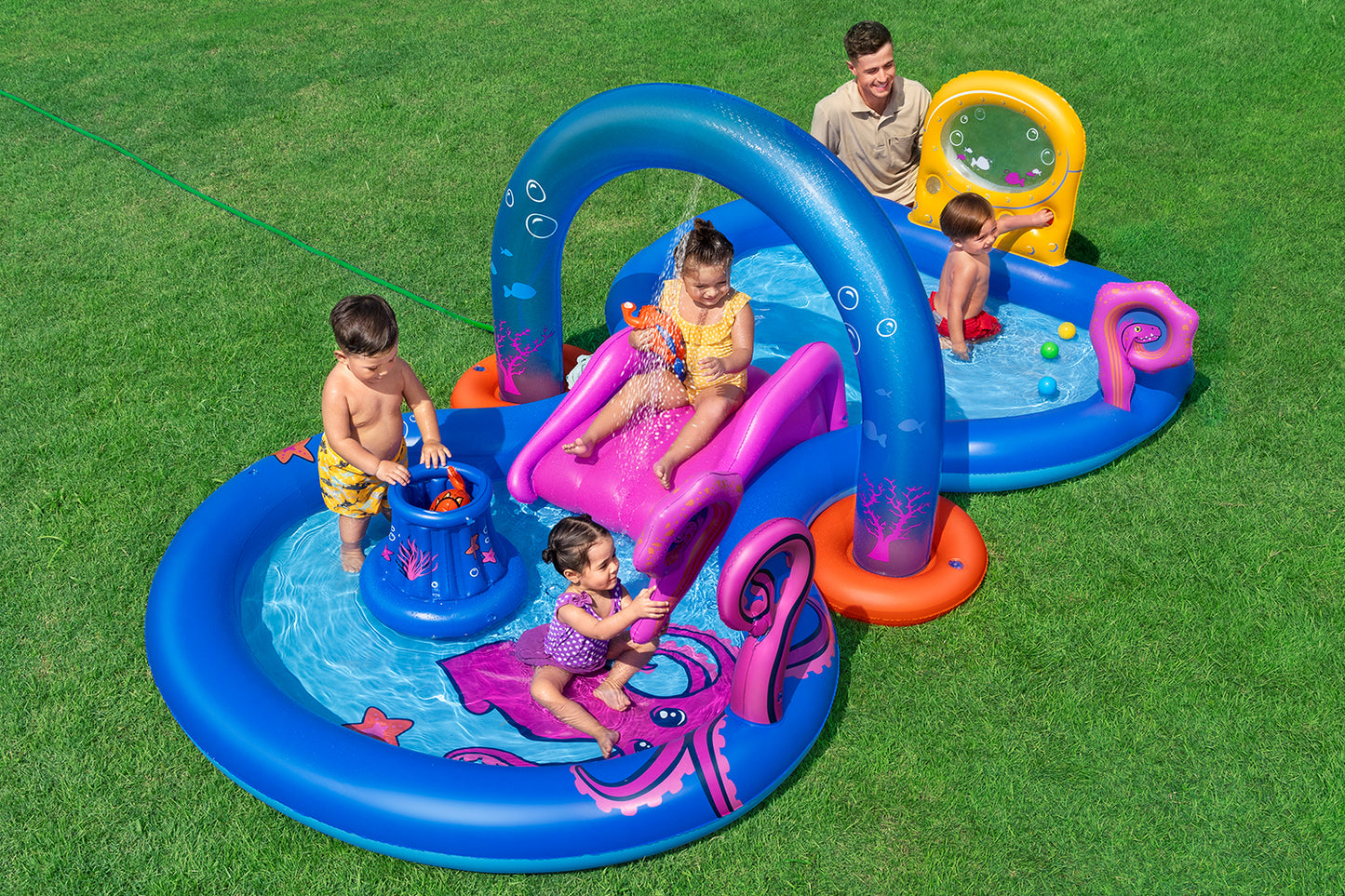Bestway Opblaasbare Zwembad Speelpark Avonturen Zee vanaf 2+ jaar