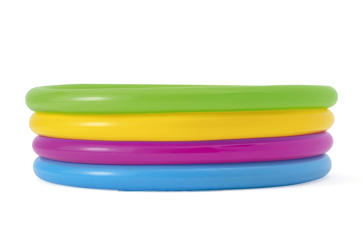 Bestway Opblaasbaar Kinderzwembad 4 Ringen Regenboog 157x46 cm vanaf +3 Jaar