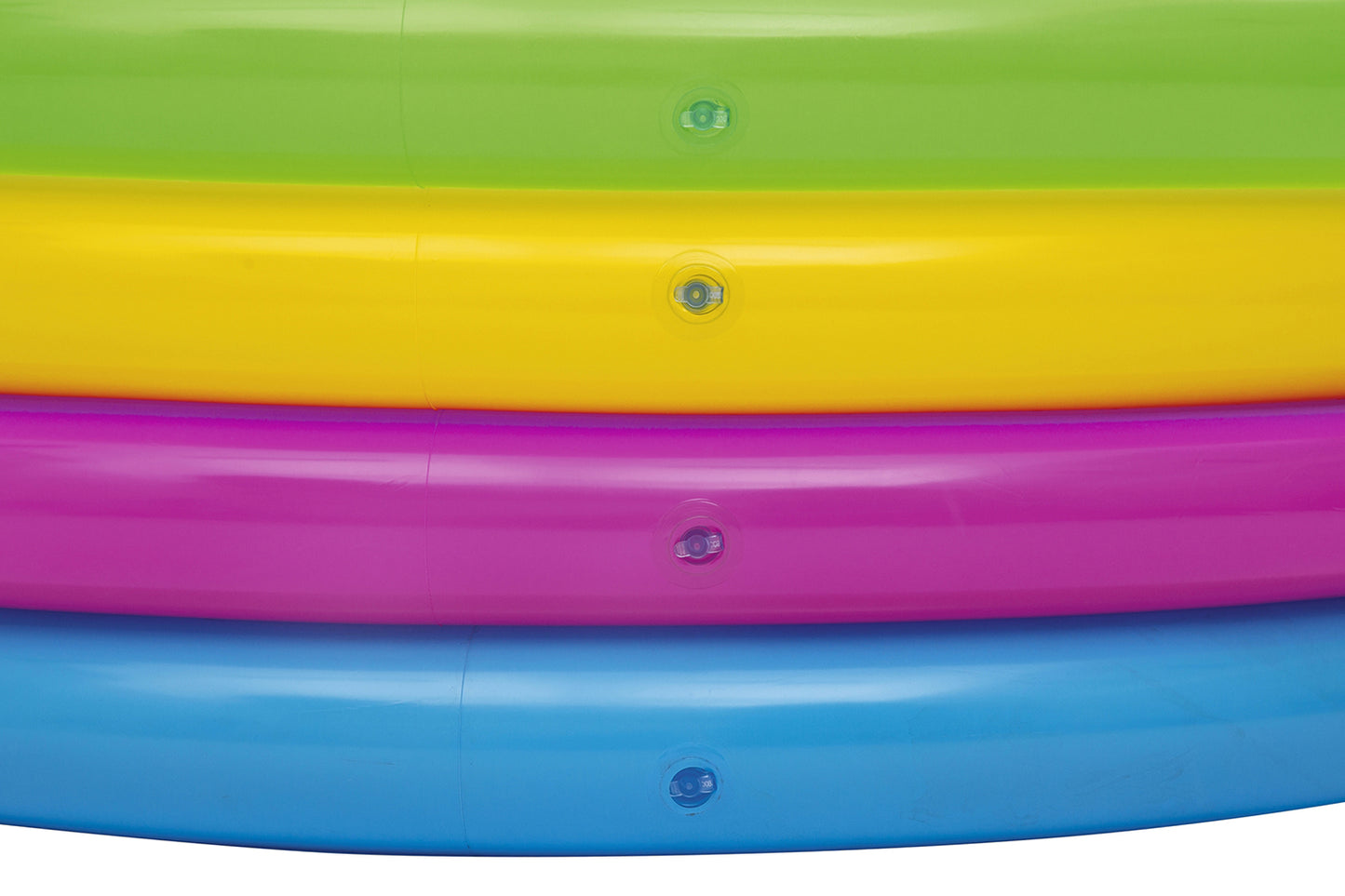 Bestway Opblaasbaar Kinderzwembad 4 Ringen Regenboog 157x46 cm vanaf +3 Jaar