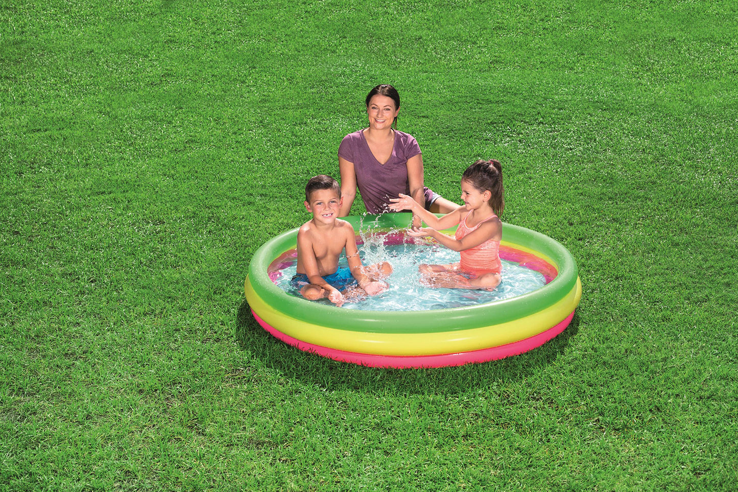 Bestway Opblaasbaar Zwembad 3 Ringen 152 x 30 cm vanaf +2 Jaar