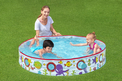 Bestway Kinderzwembad met zeedieren 152x25 cm vanaf +2 Jaar