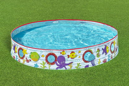 Bestway Kinderzwembad met zeedieren 152x25 cm vanaf +2 Jaar