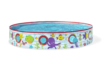 Bestway Kinderzwembad met zeedieren 152x25 cm vanaf +2 Jaar