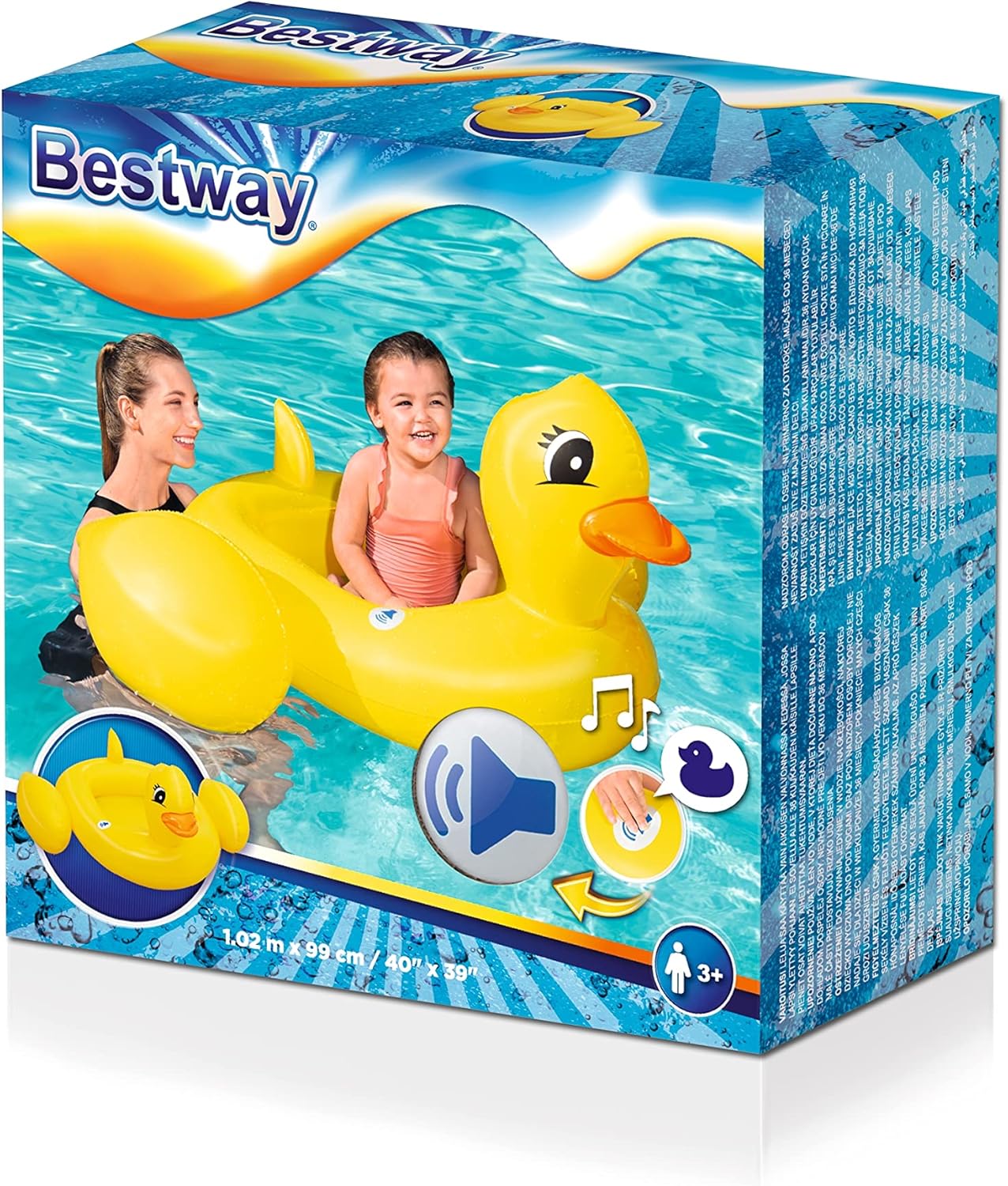 Bestway Opblaasbare Eend (met geluid)