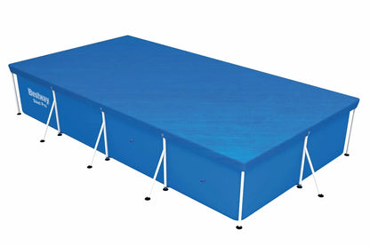 Bestway Zwembadafdekking Blauw 410 x 226 cm