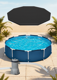 Complete Bestway Ready-to-Swim Set 305 cm – Inclusief Filterpomp & Afdekhoes