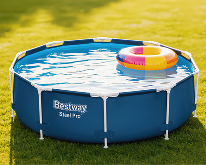 Complete Bestway Ready-to-Swim Set 305 cm – Inclusief Filterpomp & Afdekhoes