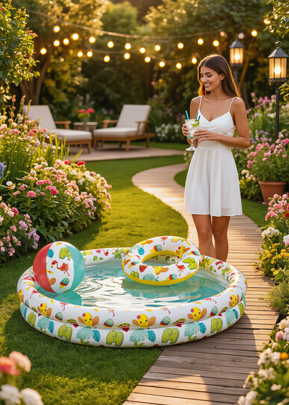 Complete kinder zwembad set – direct klaar voor plezier